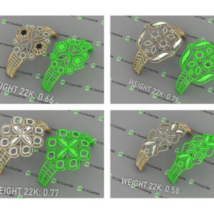 15 light weight rings