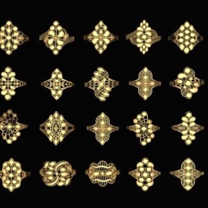20 RINGS STL FILES