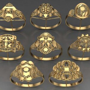 240 RINGS STL FILES